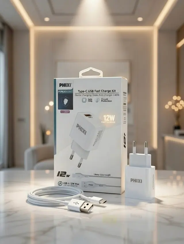 AKIM KORUMALI 2.1A TYPE-C USB KABLOLU ŞARJ TAKIMI