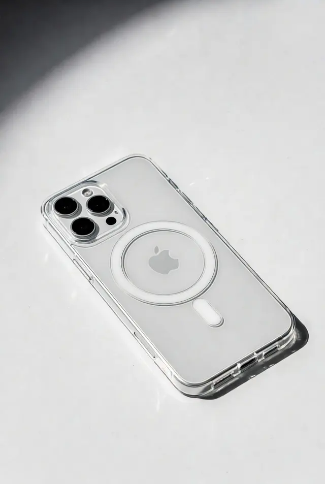 iPhone 13 Pro Şeffaf Sararmaz Magsafe Destekli Kılıf