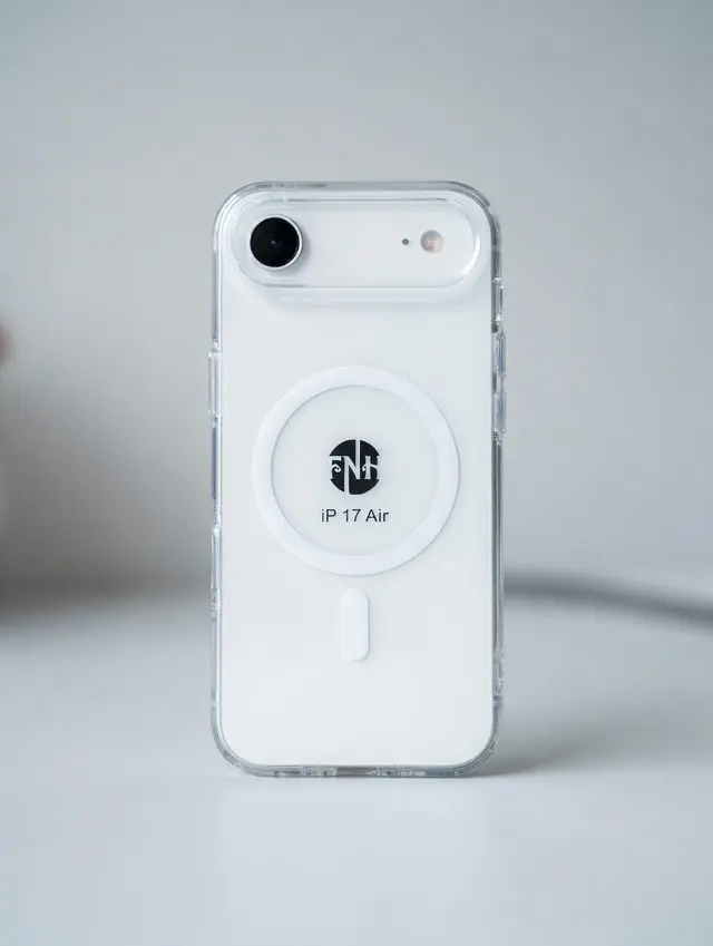 iPhone 17 Air Şeffaf Sararmaz Magsafe Destekli Kılıf