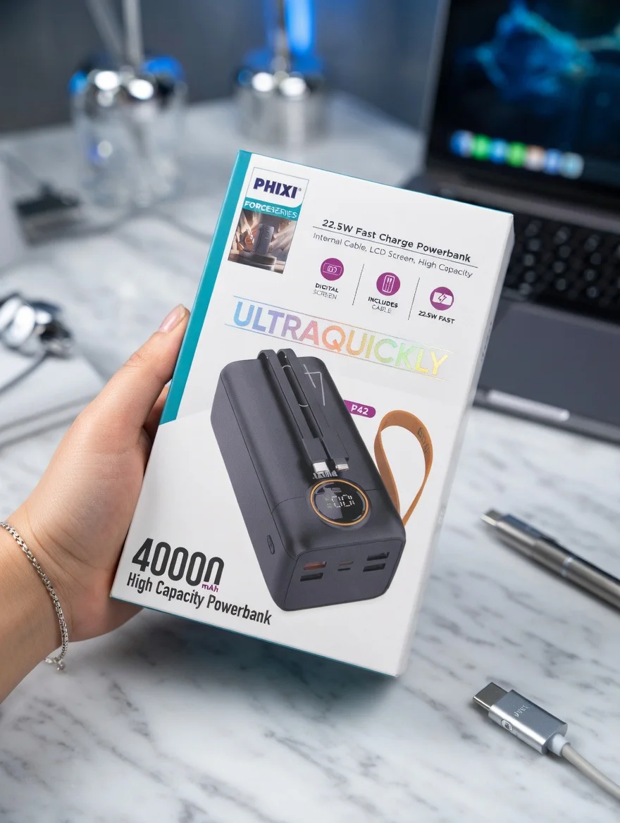 PowerMax 40000mAh Ultra Hızlı Powerbank